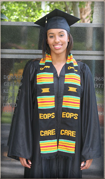 JM8-EOPS CARE Kente Stole JM8-EOPS CARE Kente Stole